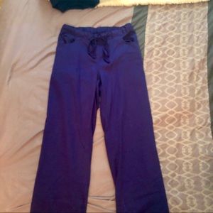 Greys anatomy purple scrub pants, size small